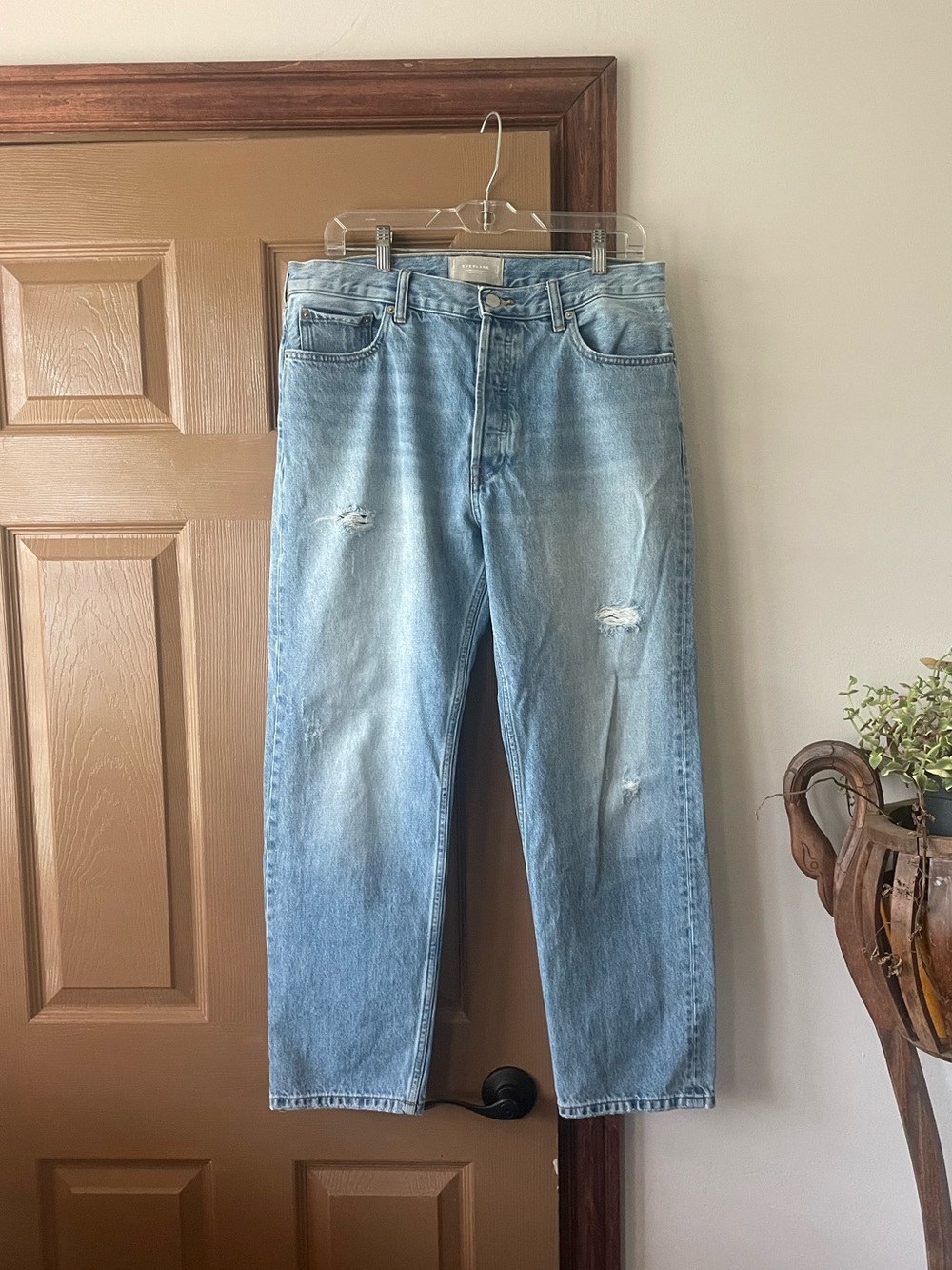 Everlane Organic Cotton Relaxed Straight Jeans